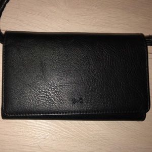 Crossbody Wallet - Black S Q